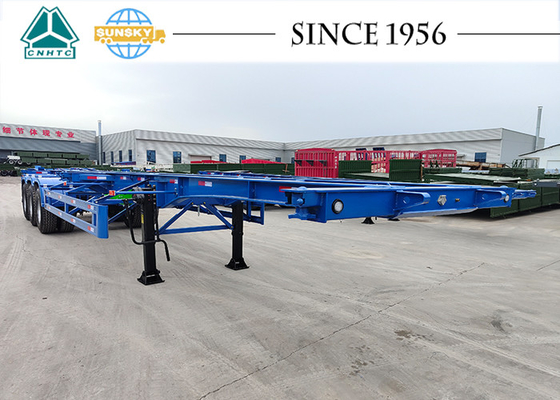 Tri Axle Container Trailer 40Ft Trailer For Sale Container Skeleton Trailer