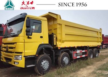 Sinotruk 30CBM HOWO 8x4 Dump Truck Low Oil Consumption Perfect Oil Performance