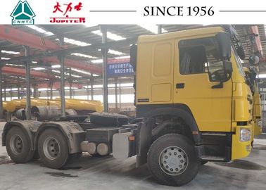 SINOTRUK HOWO Tractor Truck , Howo 6x4 Tractor For Container Transport