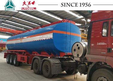 Long Life 42000 Liters Malawi Fuel Tanker Trailer With Spring Suspension