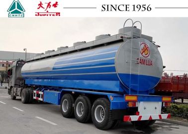 3 Axle 45000 Liter Oil Tanker Trailer Diesel Transport