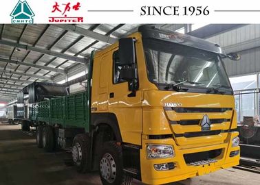 40 Tons Side Wall 371hp Howo Cargo Truck For Transportation