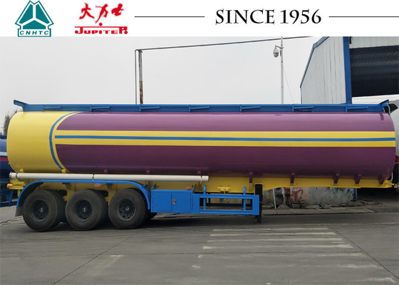 42000L Fuel Tanker Trailer 12R22.5 Tires Exported To Malawi