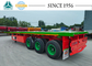 Triple Axle Flatbed Trailer Semi Trailer Flatbed   Flatbed Towing Trailer