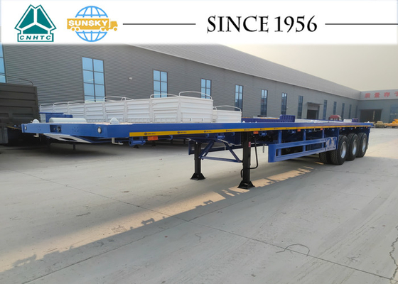 Tri Axle Container Trailer For Sale Tri-Axle Container Trailer Flatbed Trailer