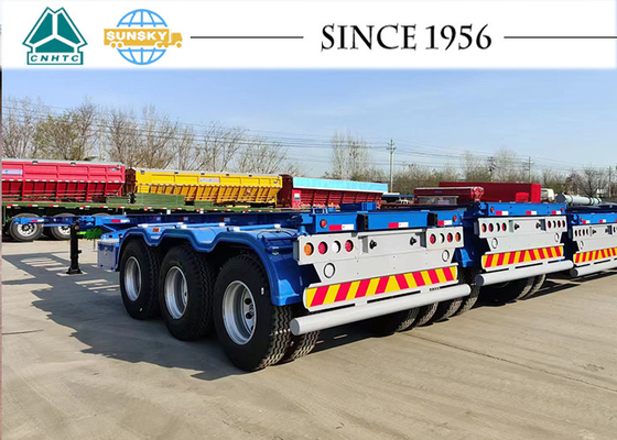 Tri Axle Container Trailer 40Ft Trailer For Sale Container Skeleton Trailer