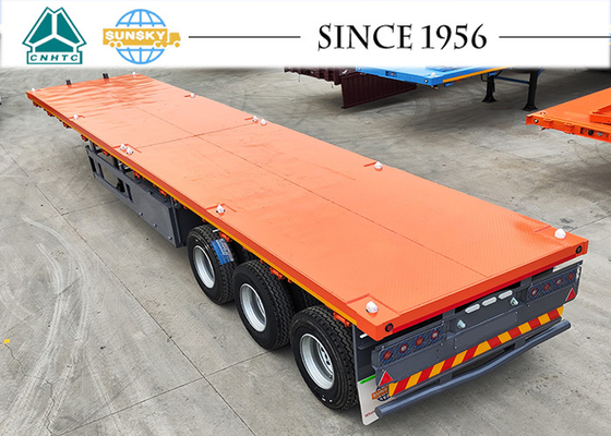 FLAT DECK TRAILER Flatbed Carrier semi Trailer 40Ft Flatbed Semi Trailer