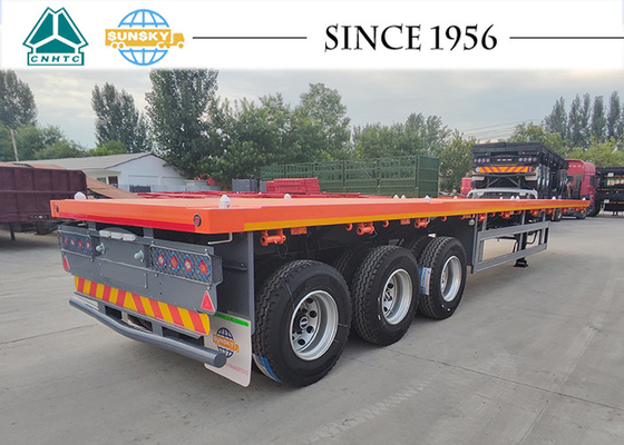 FLAT DECK TRAILER Flatbed Carrier semi Trailer 40Ft Flatbed Semi Trailer
