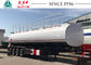 4 Axles Petroleum Road Tanker , Fuel Tank Trailer 45 Tons Payload ADR Standard