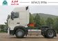 HOWO T7 6 Wheeler Truck , 4x2 Prime Mover With Perfect Suspension Systems