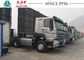 10 Wheeler HOWO A7 Tractor Truck , HOWO 6x4 Tractor With 371HP Euro II Engine