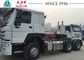 Howo Sinotruk 6x4 Tractor Truck , Tractor Head Trailer Oil Saving For Fuel Transport