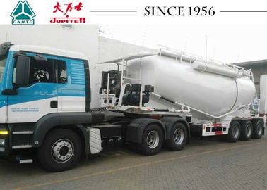 30-45 Cbm Bulk Carrier Trailer For Cement Transport