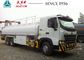 HOWO A7 Fuel Tanker Trucks , 10 Wheeler Truck 20000 Liters Large Load Capacity