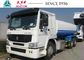 HOWO 6*4 Tank Truck LHD/ RHD ST16 Rear Axles For Transporting Fuel / Water