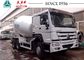 HOWO 9 CBM Transit Mixer Truck , Industrial Cement Mixer With ARK Pump