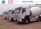 8 M³ Capacity HOWO Concrete Mixer Truck 10 Wheeler For Construction Industrial