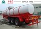 40T 22000 Ltr Acid Transport Trailers With Airbag Suspension