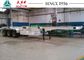 50000 Kgs Payload Skeletal Container Trailer 40 FT Tri Axle With Fuwa Suspension