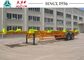 Heavy Duty 50 Tons Skeletal Container Trailer 12420*2480*1540 Dimension