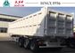 65 Tons 3 Axles Heavy Duty Tipper Trailer Custom Dimension With BPW Brand Axle