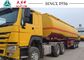 40 Tons Tri Axle Oil Fuel Transfer Trailer With Spring Suspension For Malawi