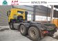 SINOTRUK HOWO Tractor Truck , Howo 6x4 Tractor For Container Transport