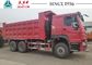 Durable HOWO 6X4 Tipper Truck With 336 HP Engine For Equipment Rental