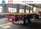 10 Meter 4 Axle Truck Drawbar Trailers , Pull Trailers America Type Mechanical Suspension