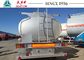 17000 Liters 3 Axle Drawbar Oil Tank Trailer , Full Lpg Tanker Trailer