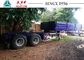 2 Axle Interlink Flatbed Trailer With Drop Side
