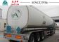 48000 Liters 3 Axle Fuel Tanker Semi Trailer For Gas Station
