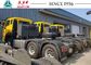 HOWO 6X4 Tractor Truck With Extra Fuel Tank Long Distance Transporation