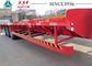 12 Meter Low Bed Trailer With Spring Ramp For Transport Excavators