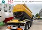 40CBM Bulk Cement Tanker Trailer 3 Axle High Efficiency