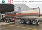 40000L 3 Axle Aluminum Alloy Fuel Tanker Trailer